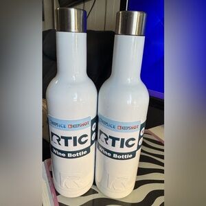 RTIC White Insulated Bottle - White